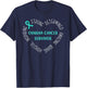 Ovarian Cancer Survivor T-Shirt - T-Shirt | Navy