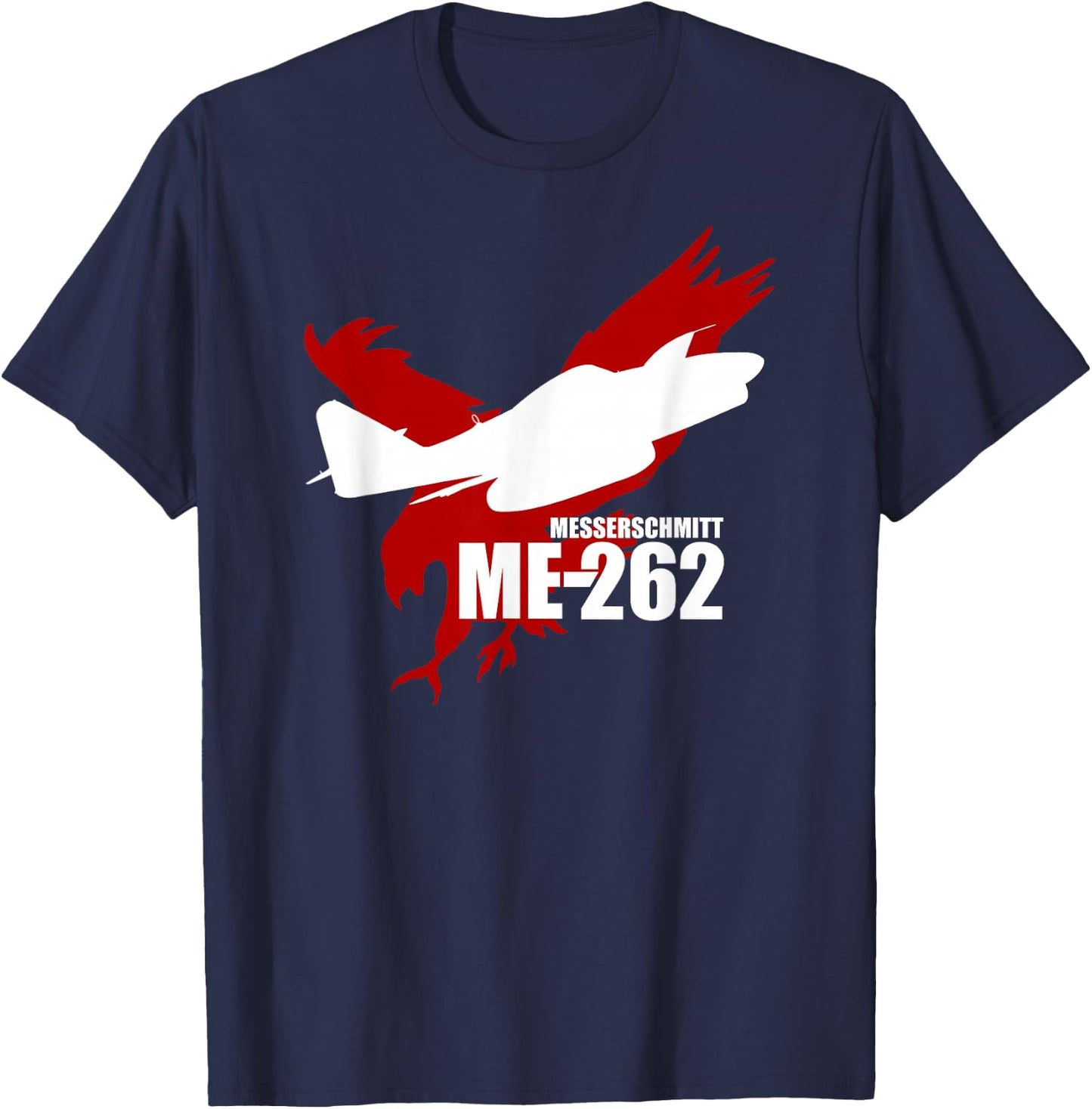 World War II German Fighter T-Shirt - T-Shirt | Navy