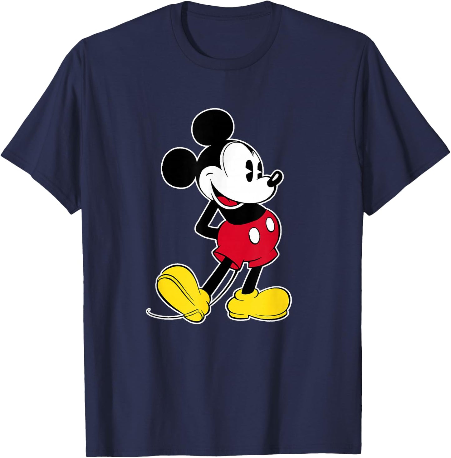 Disney Mickey Mouse Classic Pose T-Shirt - T-Shirt | Navy
