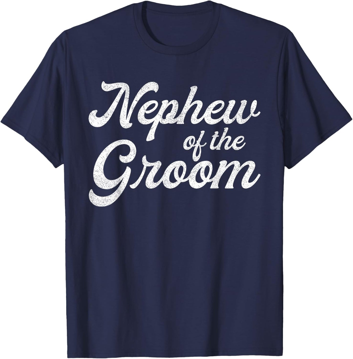 Nephew Of The Groom Shirts For Kids, Bachelor Party Boys T-Shirt - T-Shirt | Navy