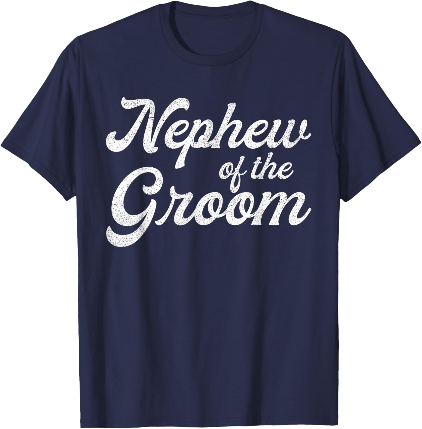 Nephew Of The Groom Shirts For Kids, Bachelor Party Boys T-Shirt - T-Shirt | Navy