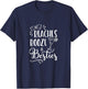 Funny Friends Weekend Girls Trip - Beaches Booze and Besties T-Shirt - T-Shirt | Navy