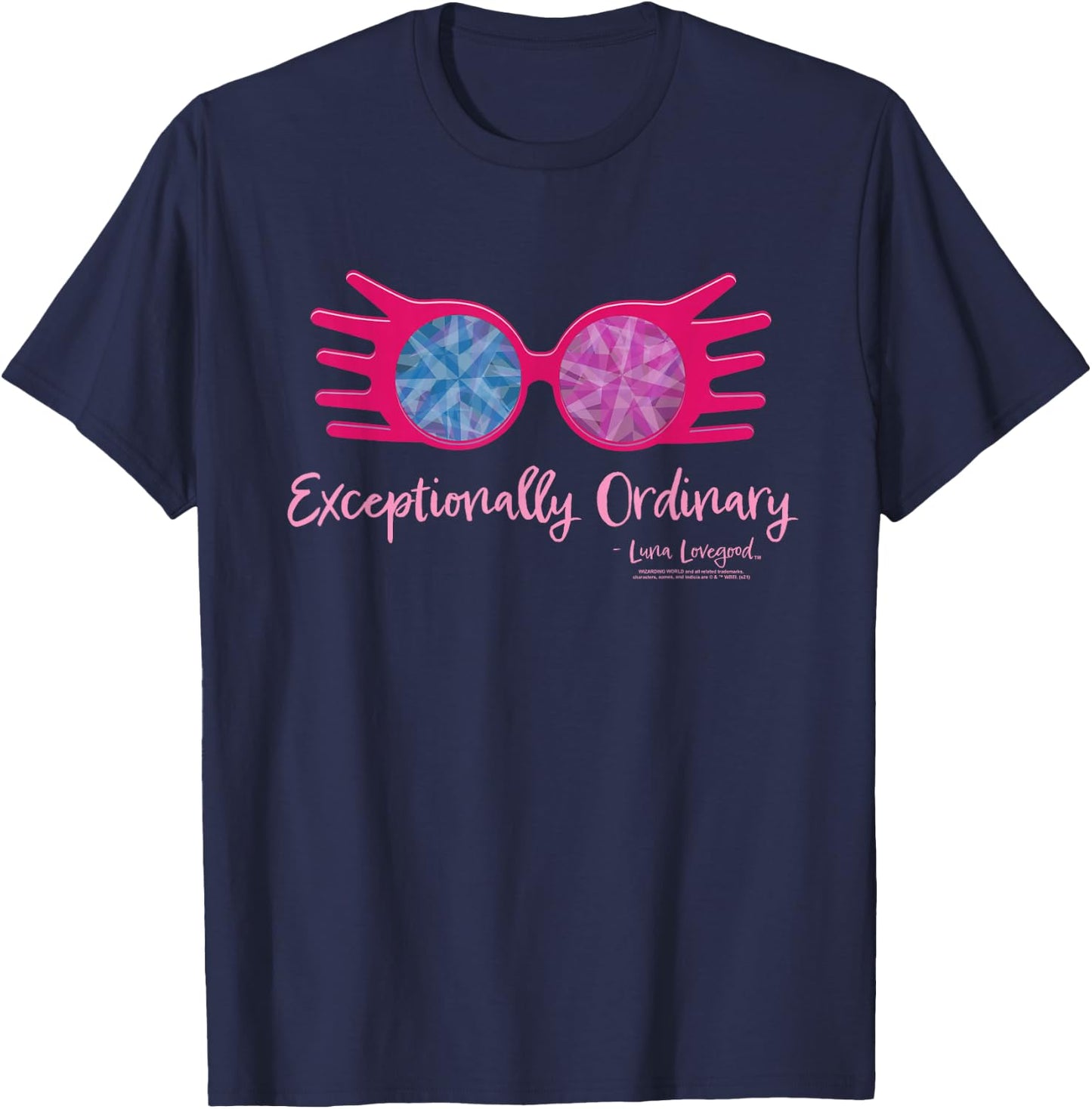 Harry Potter Luna Lovegood Different Quote Small T-Shirt - T-Shirt | Navy
