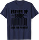 Father Of The Bride Scan For Payment Wedding Dad Gift T-Shirt - T-Shirt | Navy