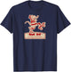 Vintage Rollerskating Rink Rat - Clovis T-Shirt - T-Shirt | Navy