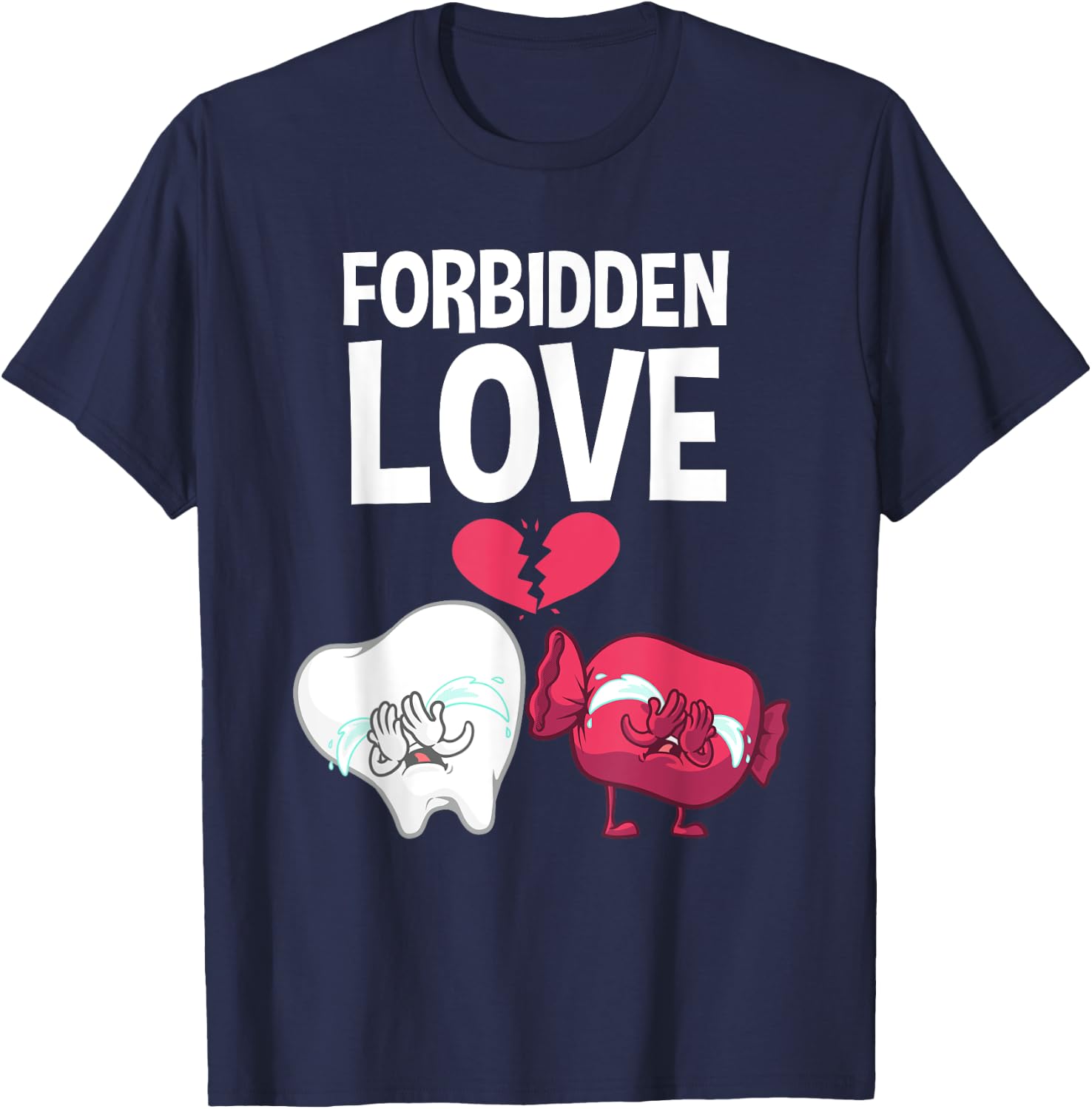 Funny Dentistry Art Women Dentist Dental Assistant T-Shirt - T-Shirt | Navy