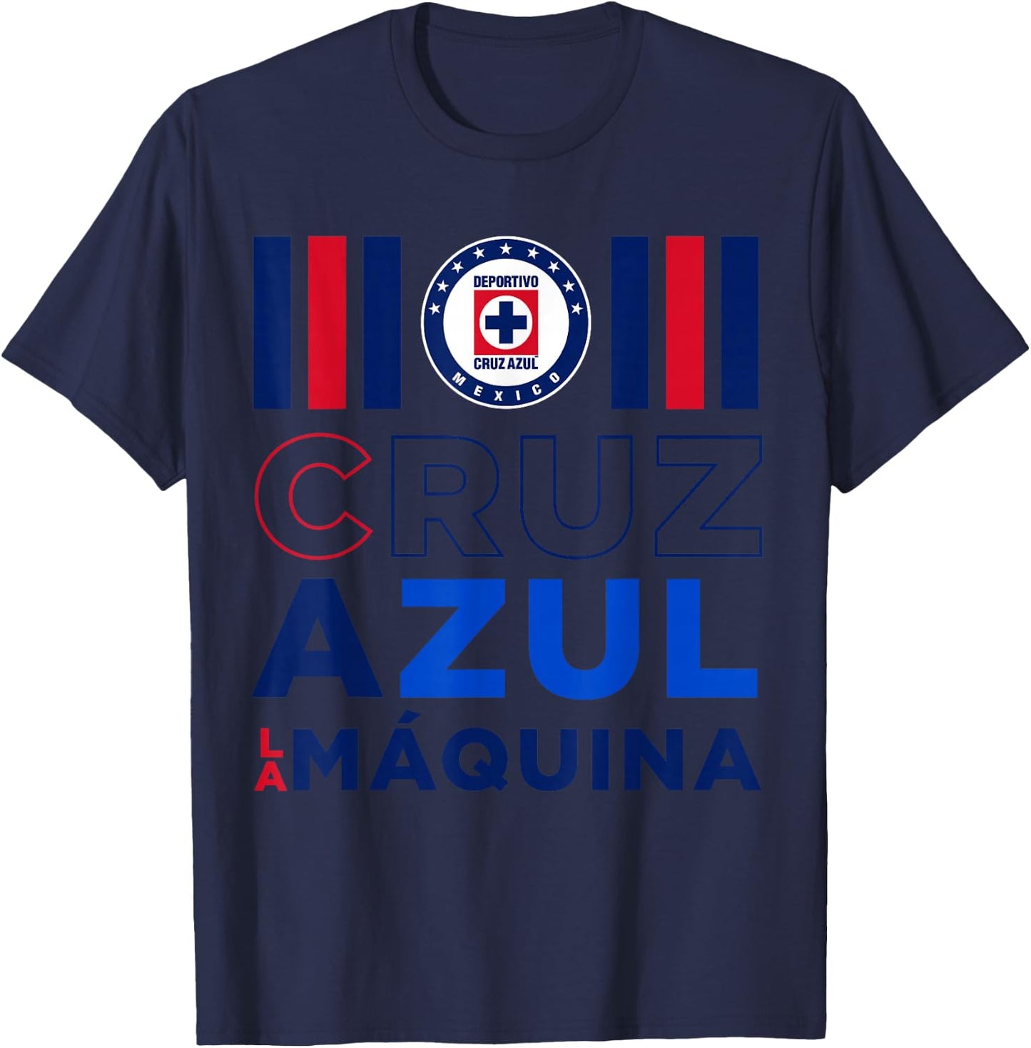Cruz Azul - Score Big with Our Exclusive Collection T-Shirt - T-Shirt | Navy