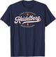 Heidelberg Germany - Vintage Souvenir Travel Heidelberg T-Shirt - T-Shirt | Navy