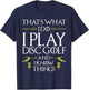Funny Disc Golf T Shirt That's What I do I play Disc Golf T-Shirt - T-Shirt | Navy