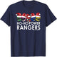 Power Rangers Christmas Group Shot Line Up Ho-Ho Rangers T-Shirt - T-Shirt | Navy