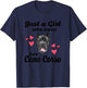 Just A Girl Who Loves Her Cane Corso Funny Dog Mom T-Shirt - T-Shirt | Navy