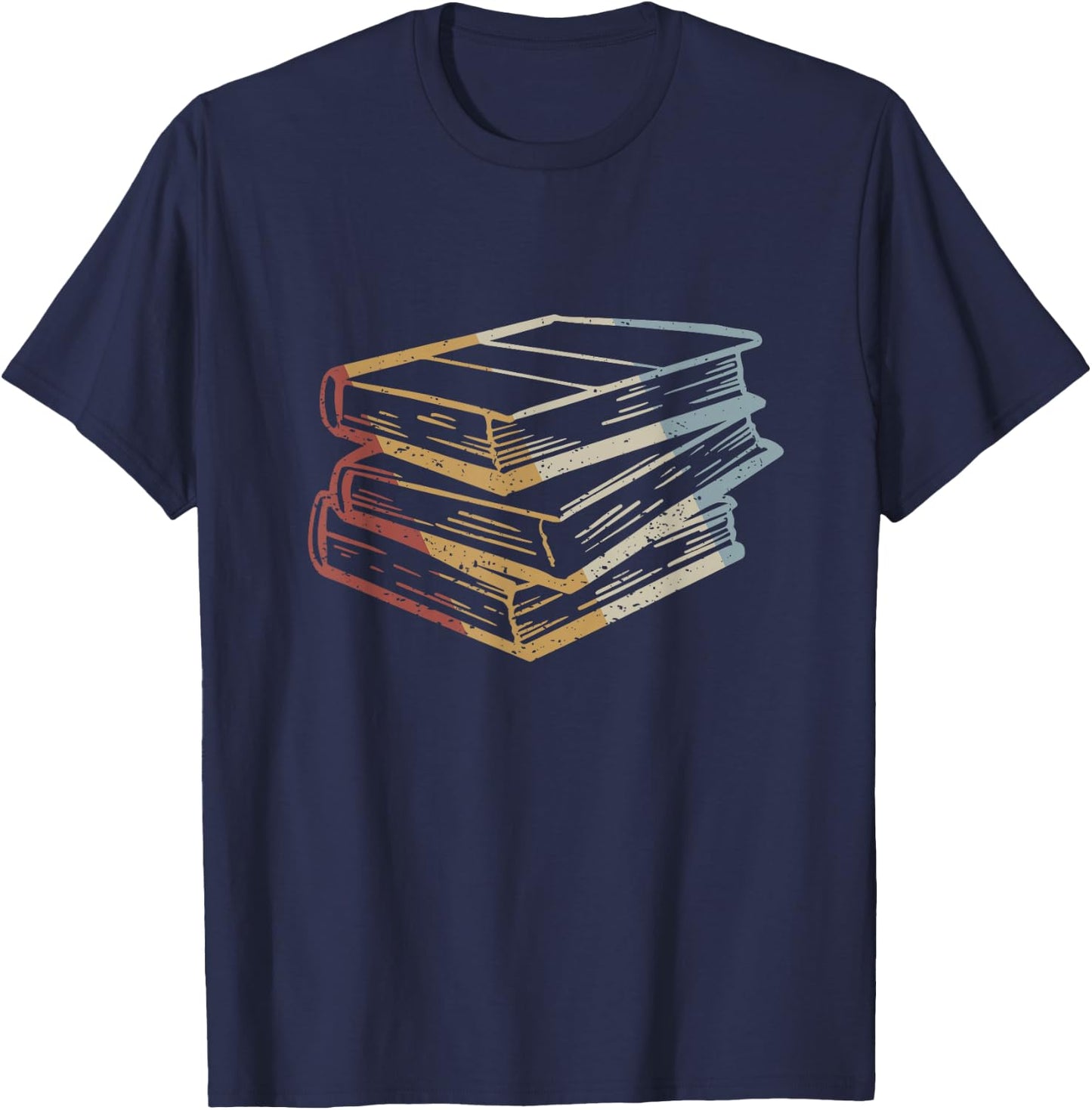 Reading Retro Style Vintage T-Shirt - T-Shirt | Navy