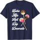 Bake Mix Roll Dip Decorate Cake Pop Maker Funny Baker T-Shirt - T-Shirt | Navy