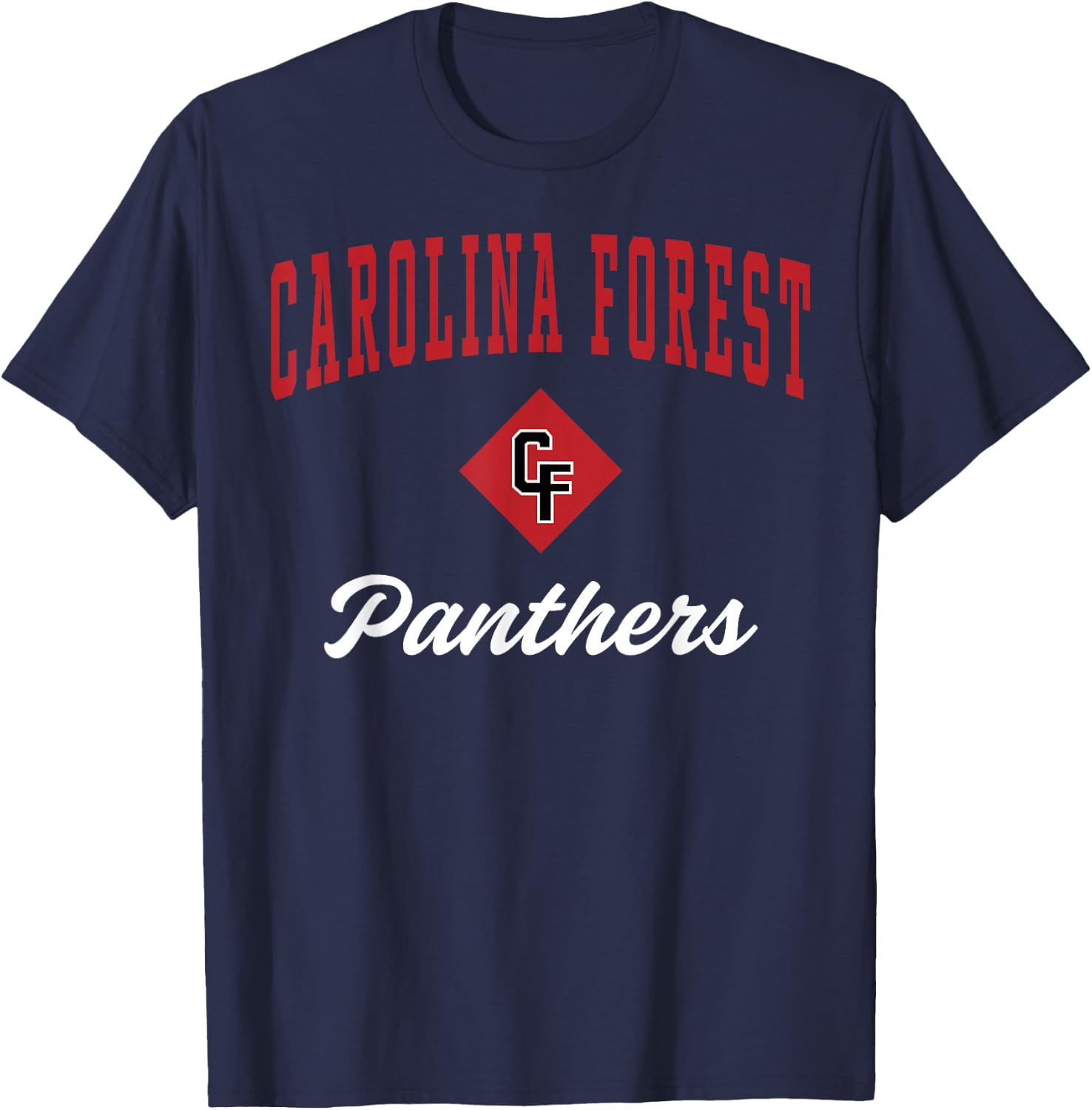 Carolina Forest High School Panthers C3 T-Shirt - T-Shirt | Navy