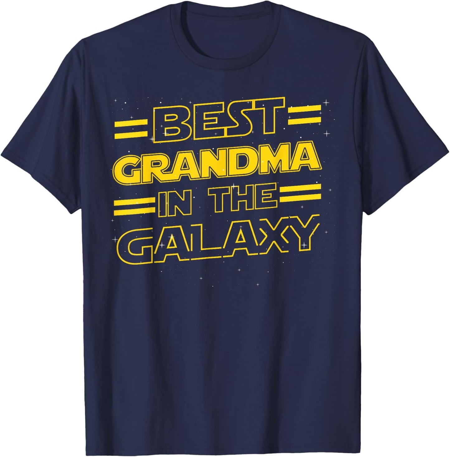 Best Grandma in the Galaxy Funny Mothers Day Gift T-Shirt - T-Shirt | Navy