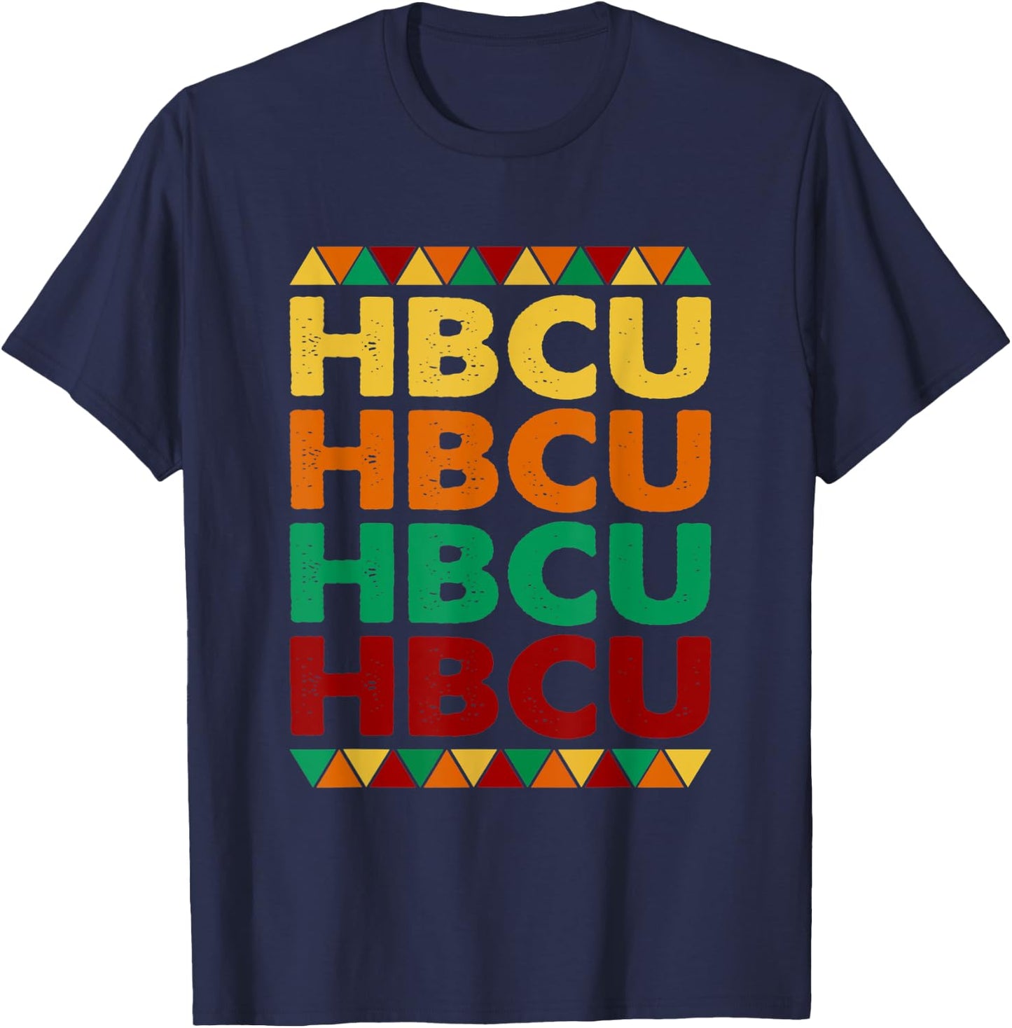 HBCU Pride, Support African American College and Univeristy T-Shirt - T-Shirt | Navy