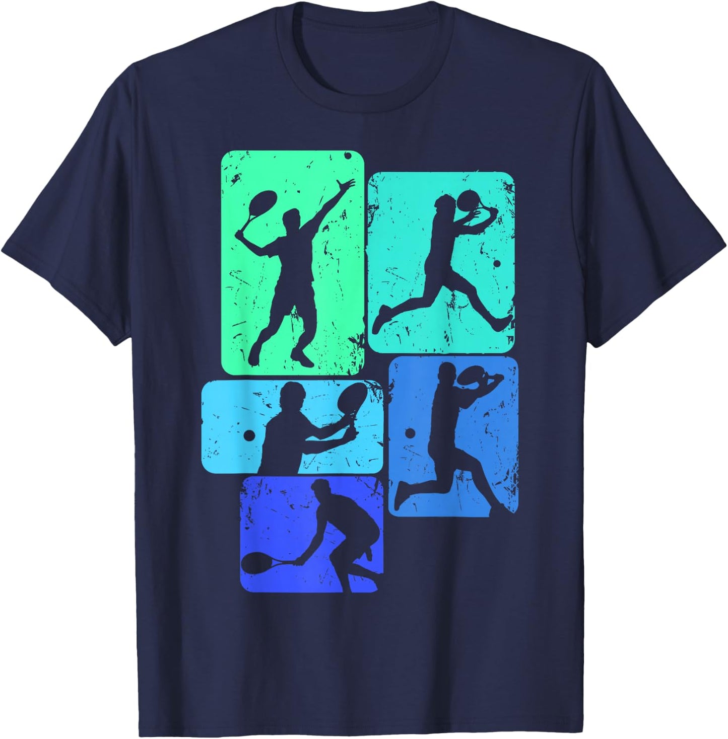 Tennis Player Youth Boys Kids Men T-Shirt - T-Shirt | Navy