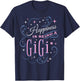 Happiness Is Being A Gigi Cute Grandma Mother's Day Women's T-Shirt - T-Shirt | Navy