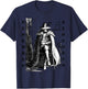 Remember Remember Guy Fawkes Day Vintage Illustration T-Shirt - T-Shirt | Navy