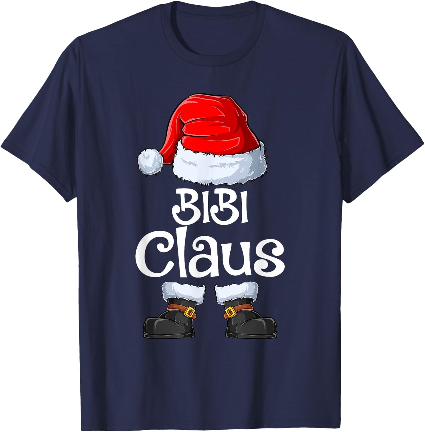 BIBI Claus Family Matching BIBI Claus Pajama T-Shirt - T-Shirt | Navy