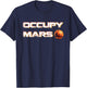 Occupy Mars Space Mission T-Shirt - T-Shirt | Navy