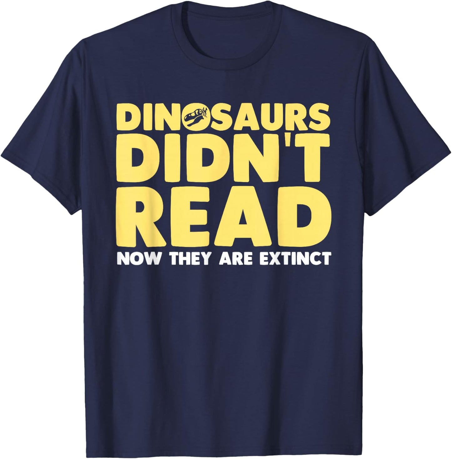 Cool Reading Women Abibliophobia Read Library Themed T-Shirt - T-Shirt | Navy