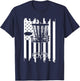 Disc Golf USA Flag T-Shirt - T-Shirt | Navy