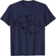 Drone Pilot Quadcopter Operator RC Minimalist Blueprint T-Shirt - T-Shirt | Navy