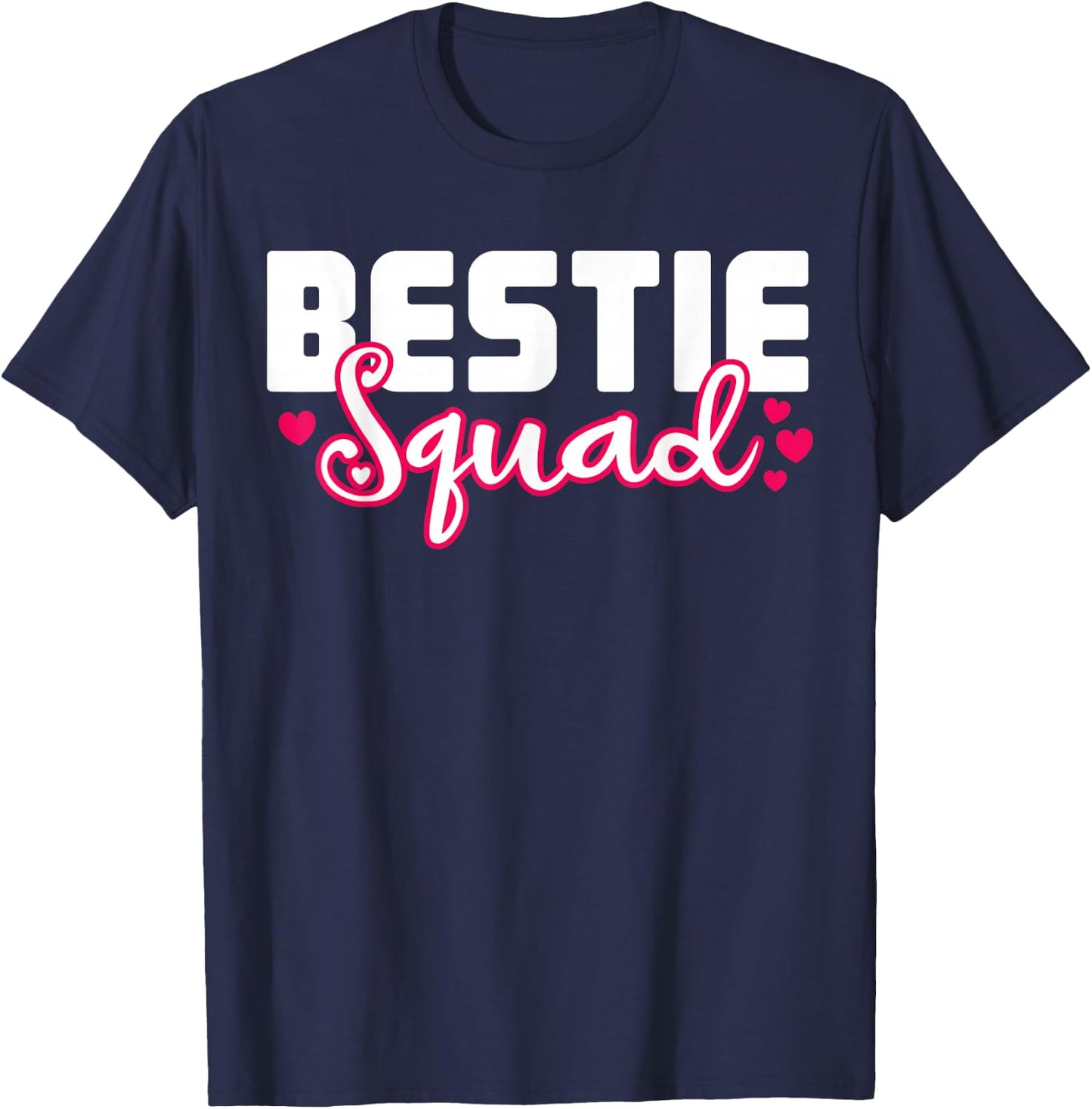Bestie Squad Birthday T-Shirt - T-Shirt | Navy