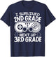 I Survived 2nd Grade Next Up 3rd Grade Back To School T-Shirt - T-Shirt | Navy