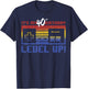 Nintendo It's My 40th Birthday Level Up! SNES Controller T-Shirt - T-Shirt | Navy