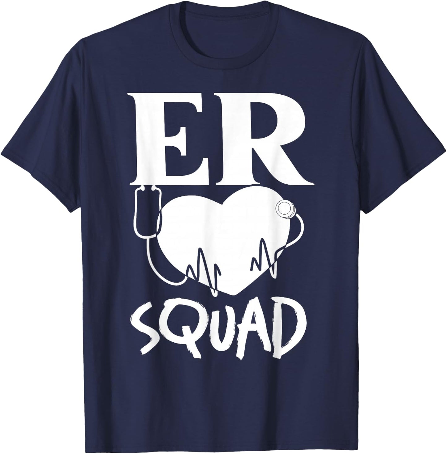 Emergency Room Technician ER Nurse Hospital Department T-Shirt - T-Shirt | Navy