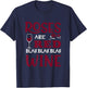 Roses Are Red Blah Blah Blah Red Wine Glass Valentines Day T-Shirt - T-Shirt | Navy