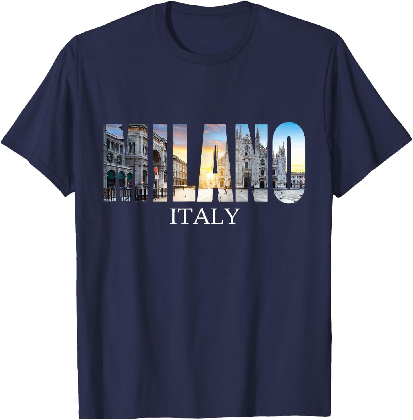 Milano Italy T-Shirt - T-Shirt | Navy