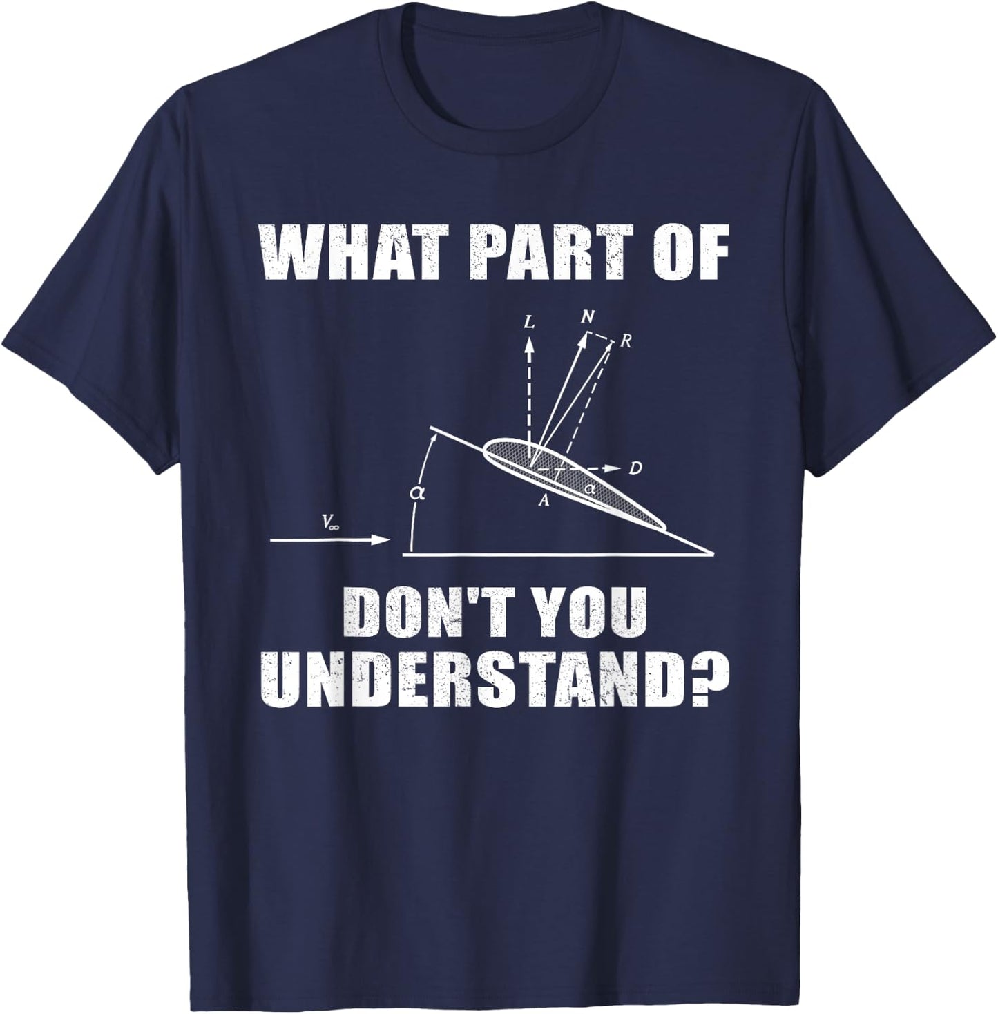 Funny Aviation Design For Aircraft Mechanic Men Women Pilot T-Shirt - T-Shirt | Navy