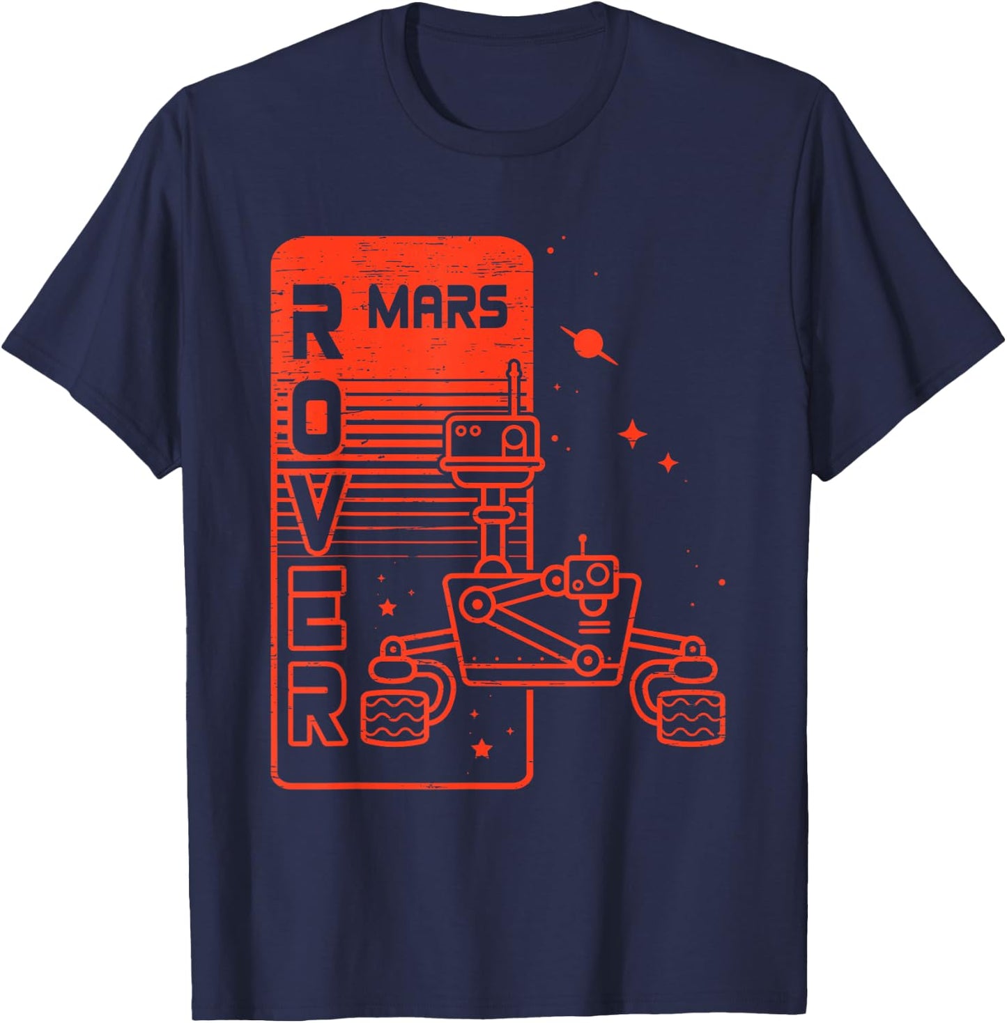Mars Perseverance Rover Landing 2020 2021 T-Shirt - T-Shirt | Navy