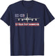 KC135 Stratotanker: Air Force Pilot- American Flag T-Shirt - T-Shirt | Navy