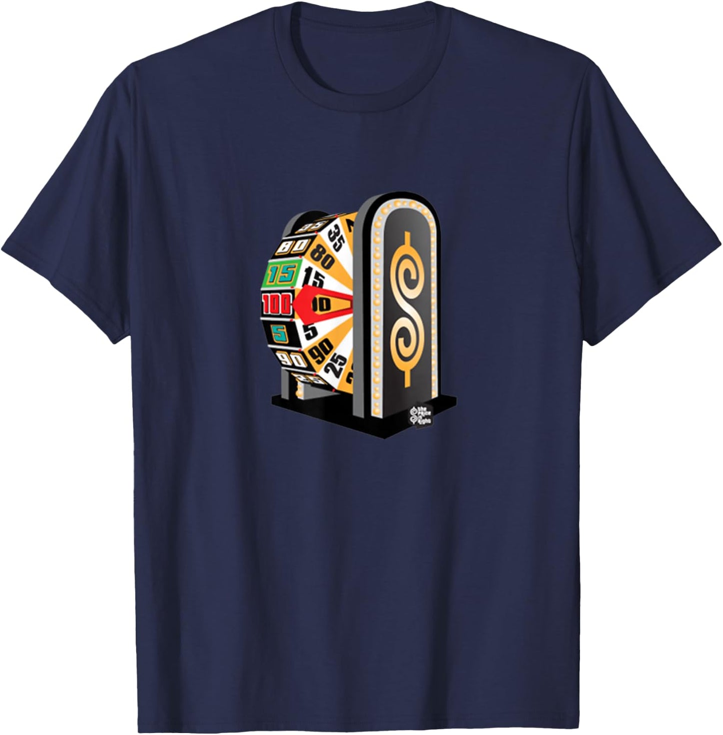 The Price is Right 'The Big Wheel' Color T-Shirt - T-Shirt | Navy