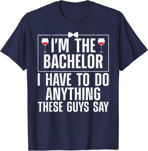Funny Bachelor Party Design Boys Bachelor Groomsmen T-Shirt - T-Shirt | Navy