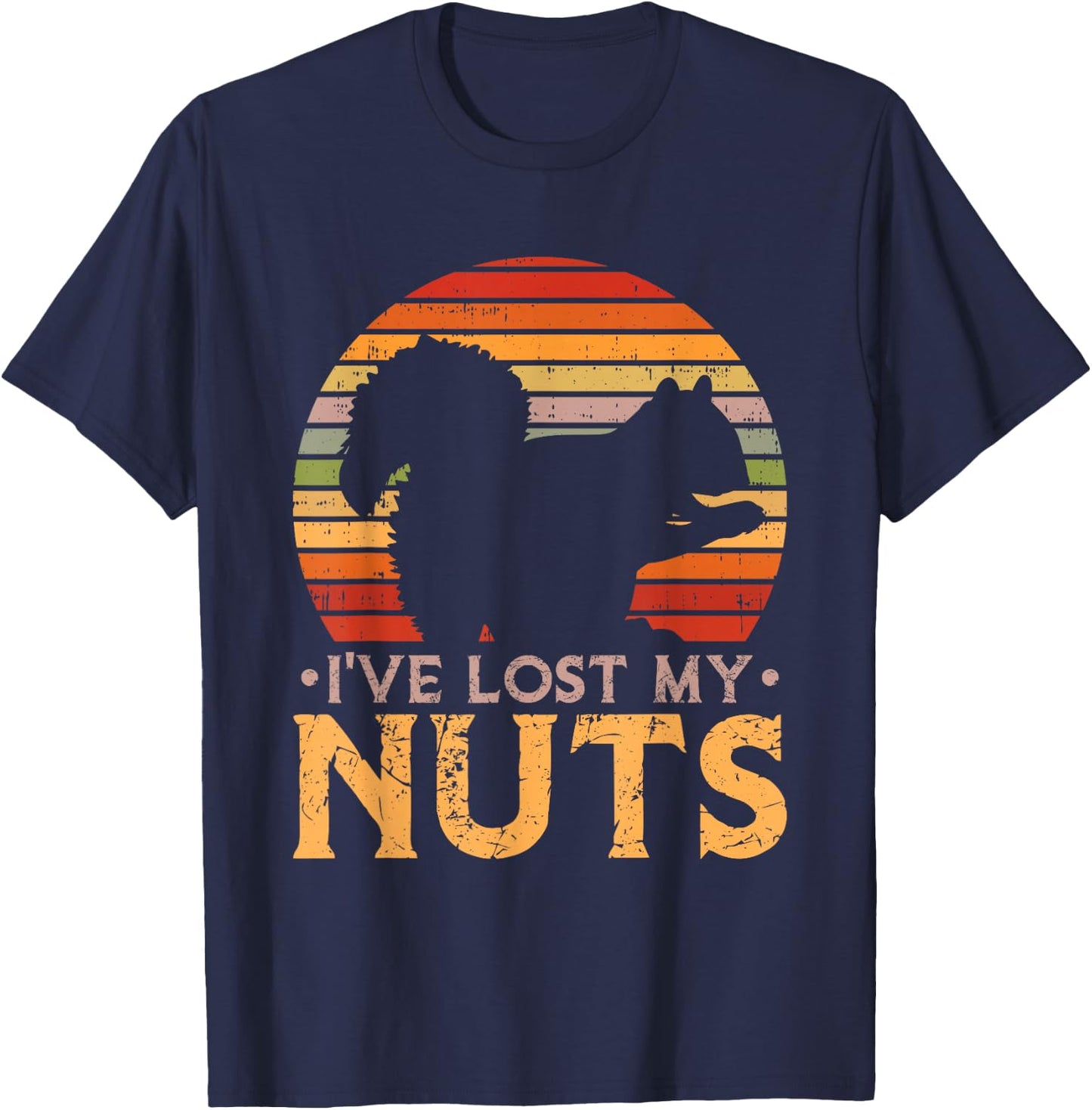 I've Lost My Nuts Vasectomy T-Shirt - T-Shirt | Navy