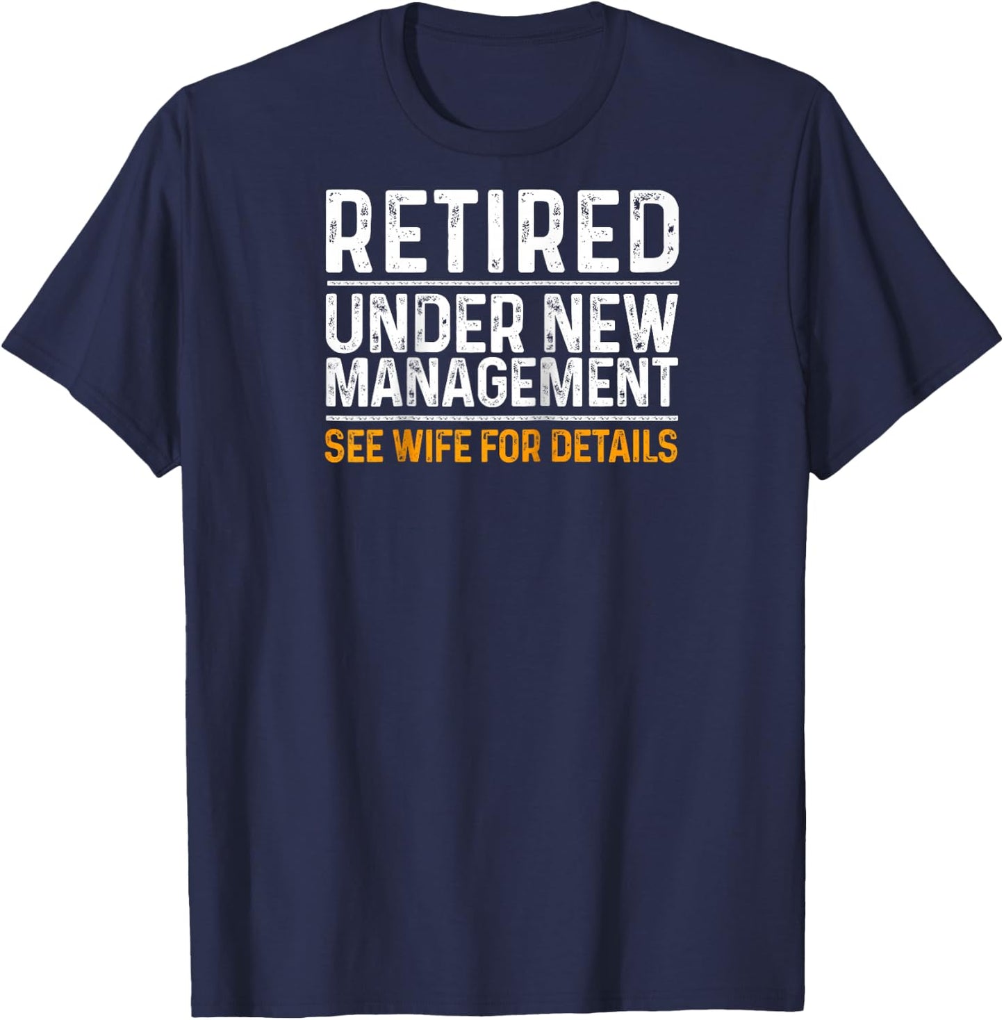 Funny Retirement Design Men Dad Retiring Party Humor Lovers Raglan Baseball T-Shirt - T-Shirt | Navy