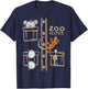 Zookeeper Costume Shirt - Halloween Jungle Explorer T-Shirt - T-Shirt | Navy