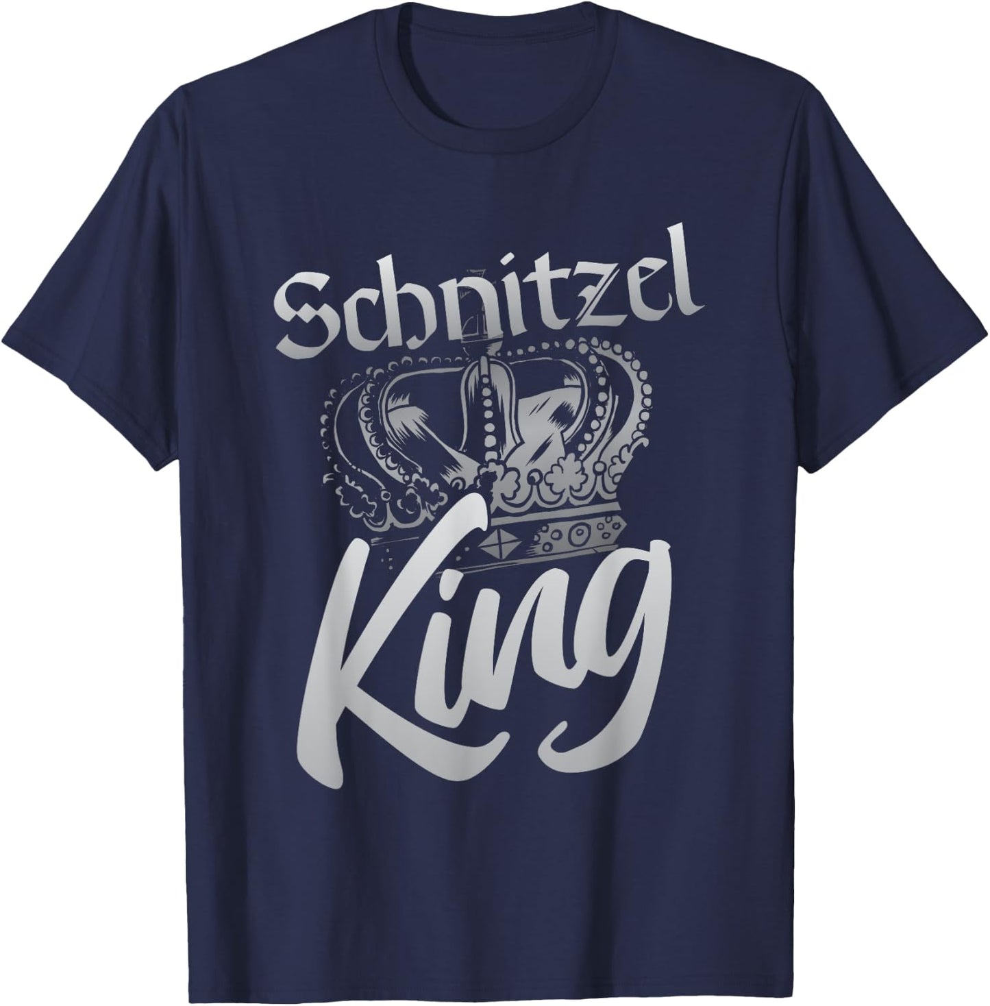 Schnitzel King Funny German Schnitzel T-Shirt - T-Shirt | Navy