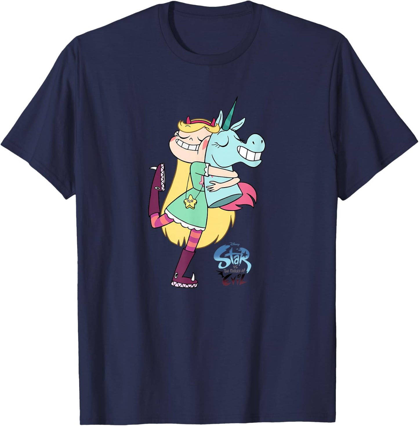 Disney Channel Star vs. The Forces of Evil T-Shirt - T-Shirt | Navy
