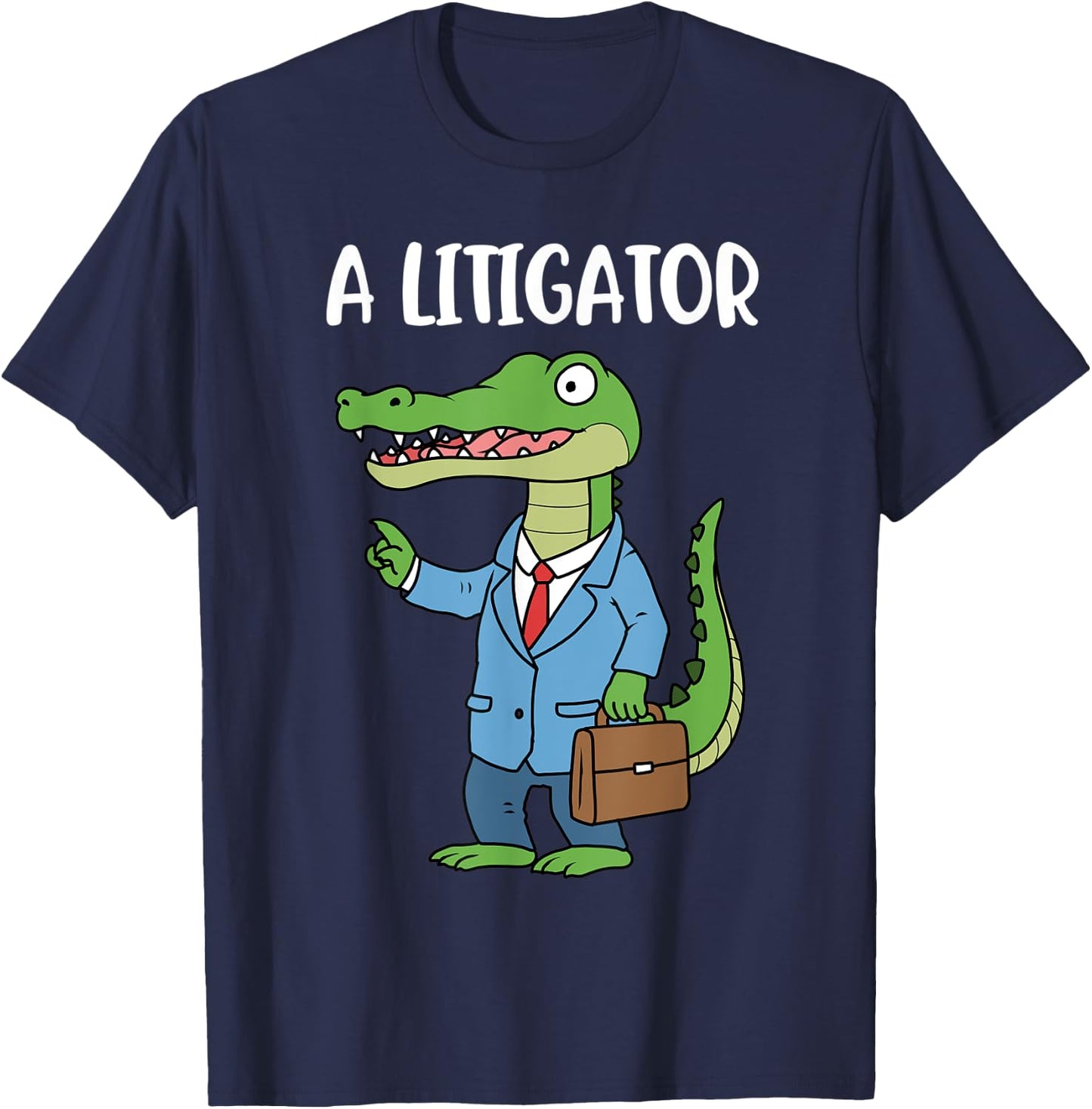 A Litigator T-Shirt - T-Shirt | Navy