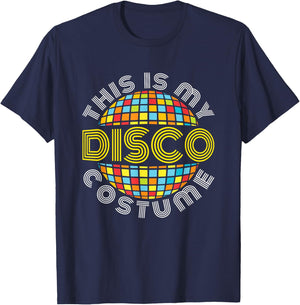 This is My Disco Costume T-Shirt - T-Shirt | Navy