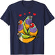 Gould's Finch Bird Gouldian Finch T-Shirt - T-Shirt | Navy