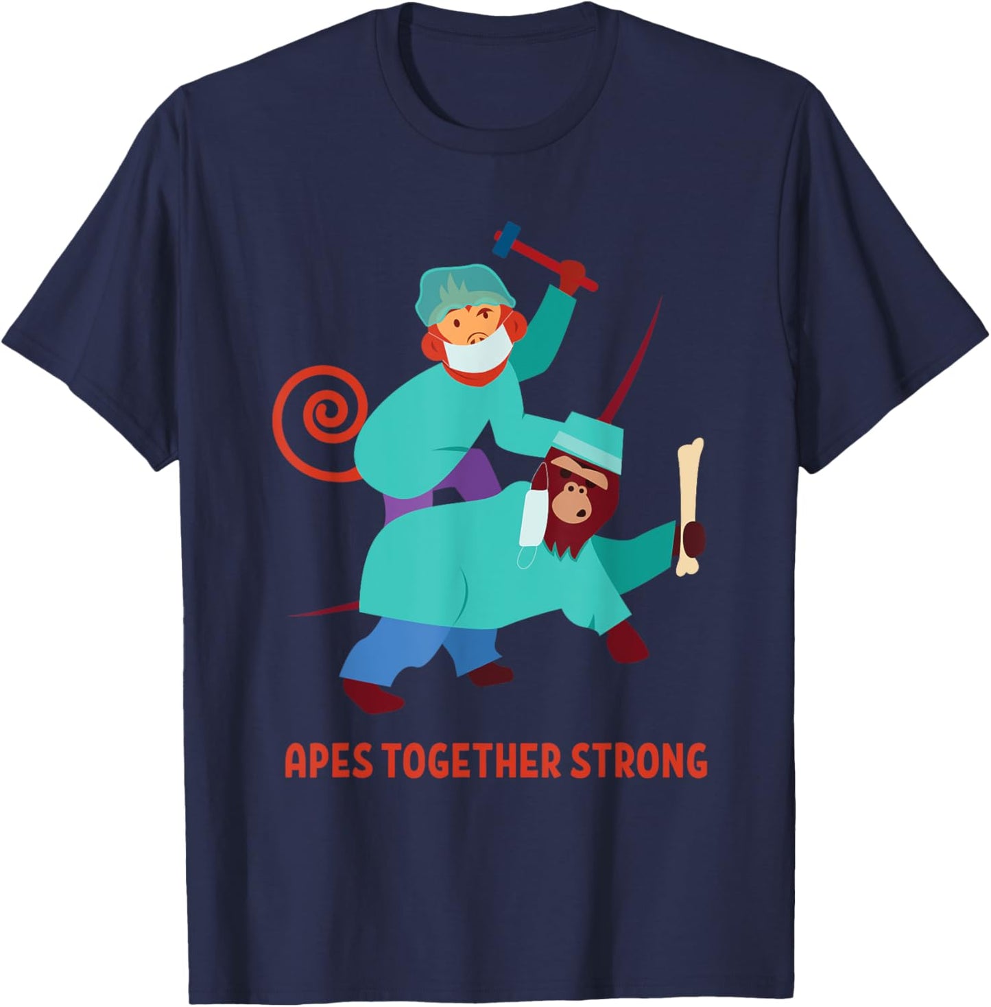 Orthopedic Surgeon Ortho Bro Orthopedics Medicine Student T-Shirt - T-Shirt | Navy
