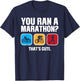 Funny Swim Bike Run Triathlon Design Men Women Triathletes T-Shirt - T-Shirt | Navy
