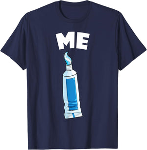 Toothpaste - Me - Costume - 2 of 2 Best Friends Matching T-Shirt - T-Shirt | Navy